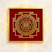 Sacred Wooden Shree Yantra – Prosperity, Positive Energy & Harmony