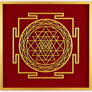 Sacred Wooden Shree Yantra – Prosperity, Positive Energy & Harmony
